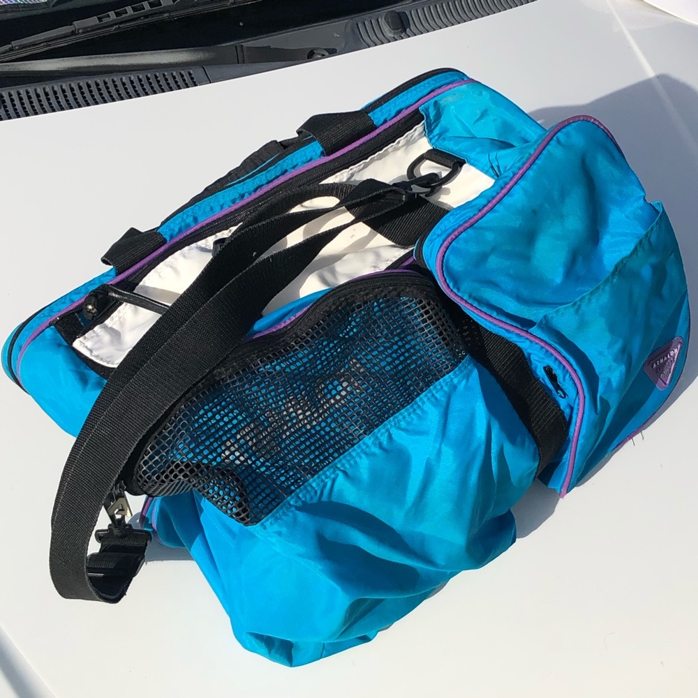 Vintage Athalon Gym Bag Medium Size (21” x 12” x 7”)